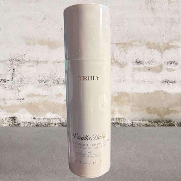TRULY Other - Truly Hydra-Smooth Shave Cream in Vanilla Baby NEW
